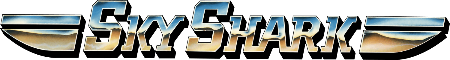 Sky Shark logo for NES